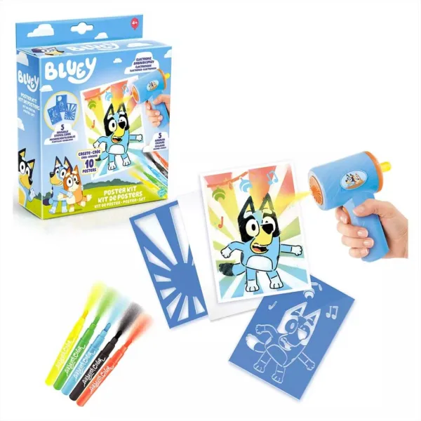 Bluey Airbrush Art posterový tvůrce set obrázek 2