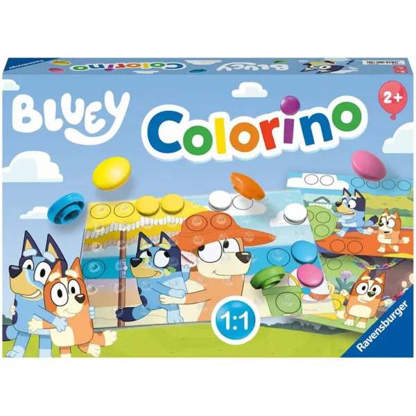 Bluey Colorino stolní hra - Ravensburger obrázek 1