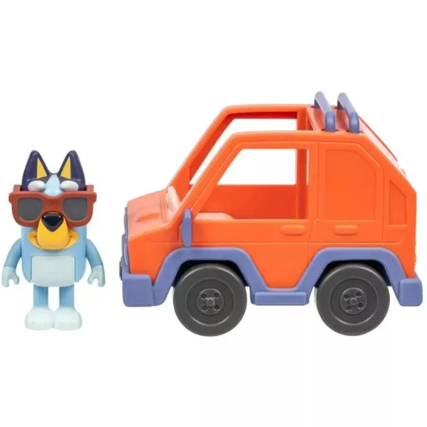 Bluey herní set - Bluey a jeho 4x4 auto obrázek 3