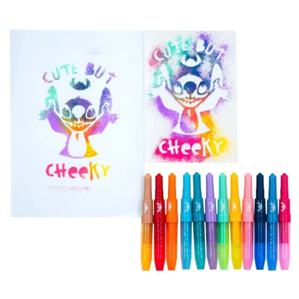 Canenco: Stitch omalovací set s foukacím fixem obrázek 2