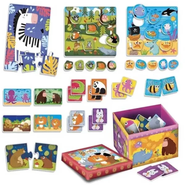 Carotina Baby: Super Box 10 vzdělávacích her - Lisciani obrázek 2