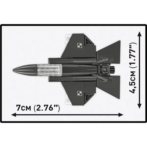 COBI: Ozbrojené síly F-35A Lightning II "Husarz" stavebnice (5926) obrázek 3