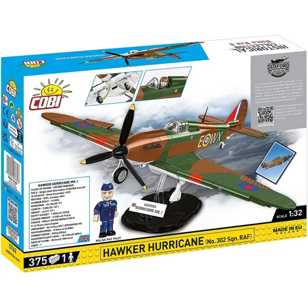 COBI: Stíhačka Hawker Hurricane stavebnice (5762) obrázek 7