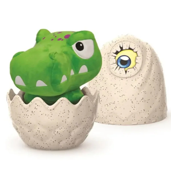 Crackin Eggs Jurassic Friends plyšový dinosaurus ve třech různých variantách obrázek 2