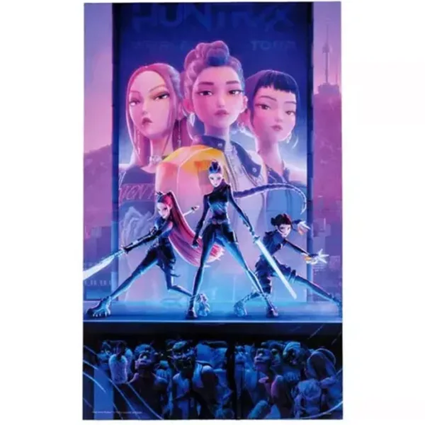 Crayola: Art With Edge - K-Pop Demon Hunters omalovánka a plakát obrázek 3