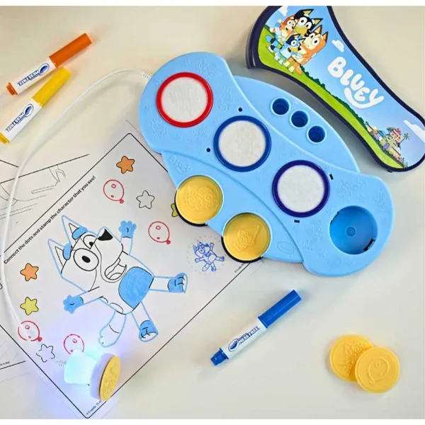 Crayola: Color Wonder Bluey Svítící kouzelná pečeť sada obrázek 2