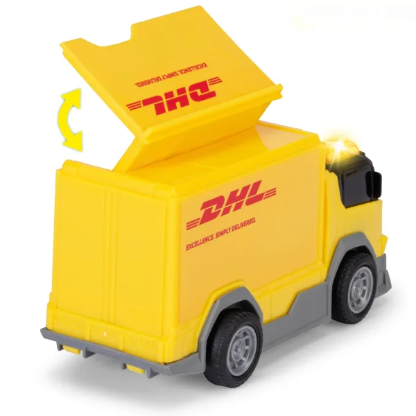 DHL dodávkový automobil s světelnými a zvukovými efekty 15 cm - Dickie Toys obrázek 2