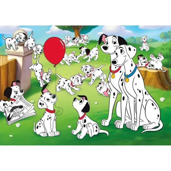Disney klasiky: 101 Dalmatinů 24 ks maxi supercolor puzzle - Clementoni obrázek 2