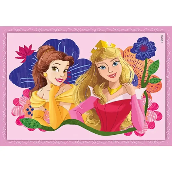 Disney princezny 4 v 1 puzzle - Clementoni obrázek 3
