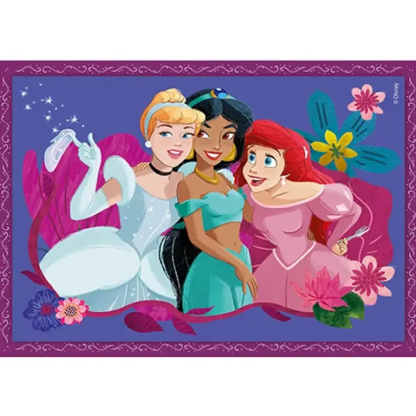 Disney princezny 4 v 1 puzzle - Clementoni obrázek 5