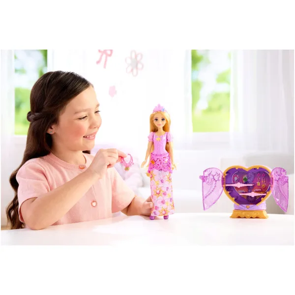 Disney Princezny - Csupasrdce Překvapení Panenka - Rapunzel - Mattel obrázek 3