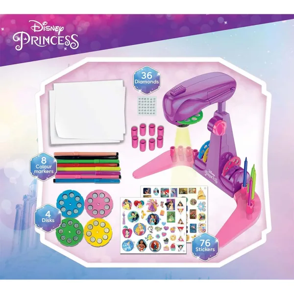 Disney Princezny Projektorová omalovánka - Lisciani obrázek 3
