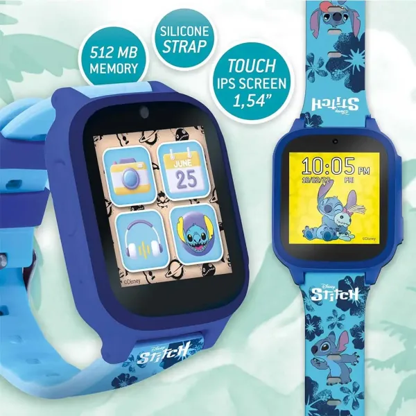 Disney Stitch vzorované chytré hodinky - Lisciani obrázek 2