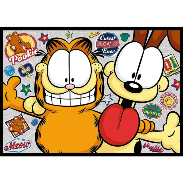Dobrodružství Garfielda 4x250ks puzzle - Trefl obrázek 3