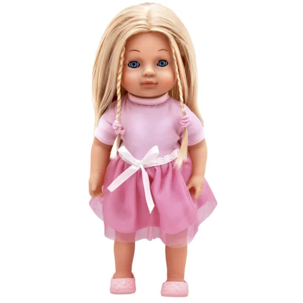 Dolls World: Česky mluvící Charlotte panenka, v růžovém oblečení obrázek 2