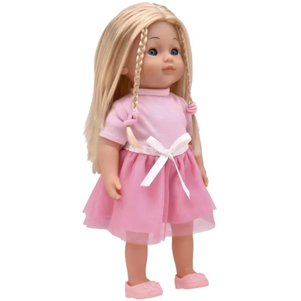 Dolls World: Česky mluvící Charlotte panenka, v růžovém oblečení obrázek 3