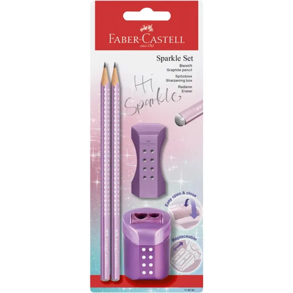 Faber-Castell: SPARKLE 4ks sada psacích potřeb v různých variantách 1ks obrázek 3