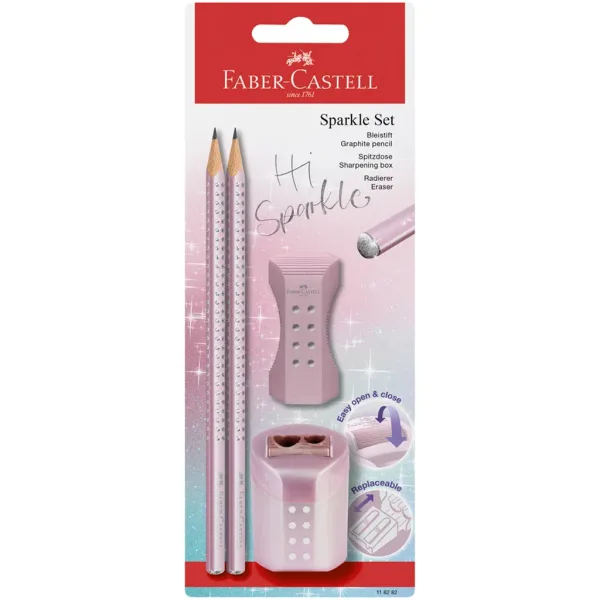 Faber-Castell: SPARKLE 4ks sada psacích potřeb v různých variantách 1ks obrázek 4