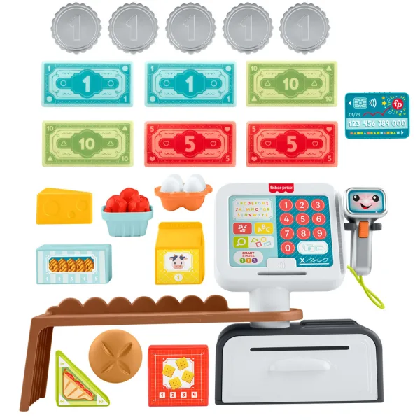 Fisher Price: Směj se a vyvíjej se pokladna - Mattel obrázek 4
