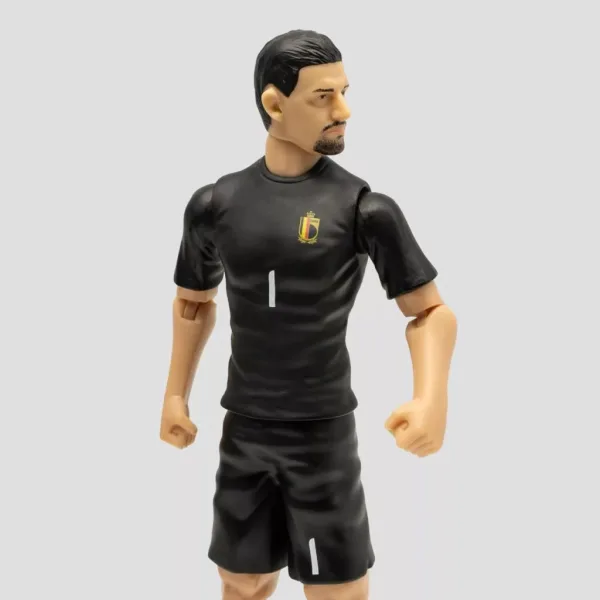 Fotbalista akční figurka, 20 cm - Belgie, Courtois v dresu s číslem 1 obrázek 4