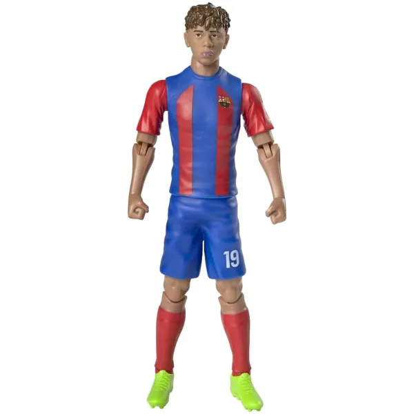 Fotbalista akční figurka, 20 cm - FC Barcelona, Lamine Yamal v dresu číslo 19 obrázek 2