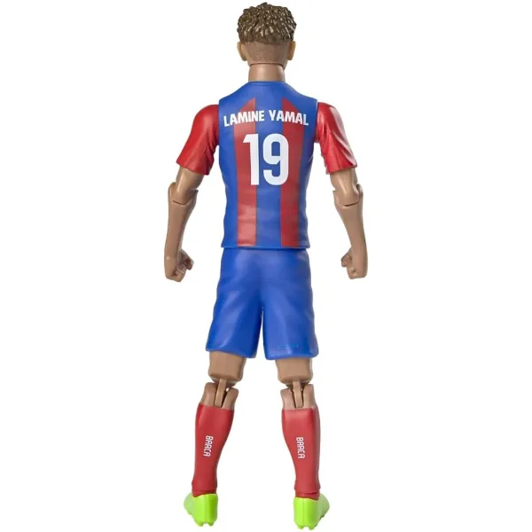Fotbalista akční figurka, 20 cm - FC Barcelona, Lamine Yamal v dresu číslo 19 obrázek 3