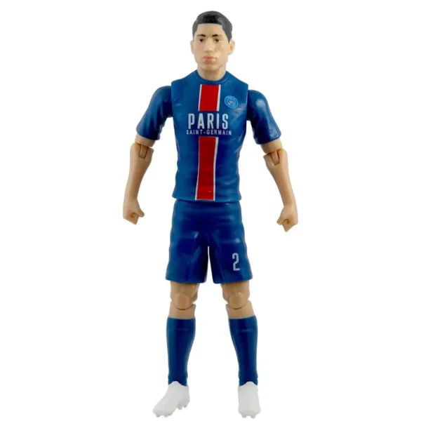 Fotbalista akční figurka, 20 cm - PSG, Hakimi v dresu číslo 2 obrázek 1