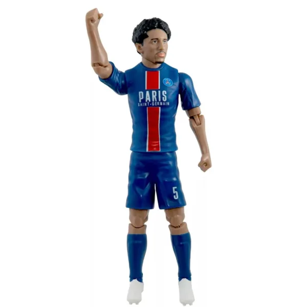 Fotbalista akční figurka, 20 cm - PSG, Marquinhos v dresu s číslem 5 obrázek 2