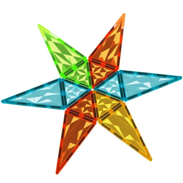 Geomag Magnetic Tiles Gems magnetické stavebnice 44ks obrázek 3