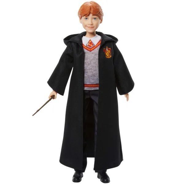 Harry Potter: Ron Weasley panenka v plášti s kouzelnou hůlkou - Mattel obrázek 2