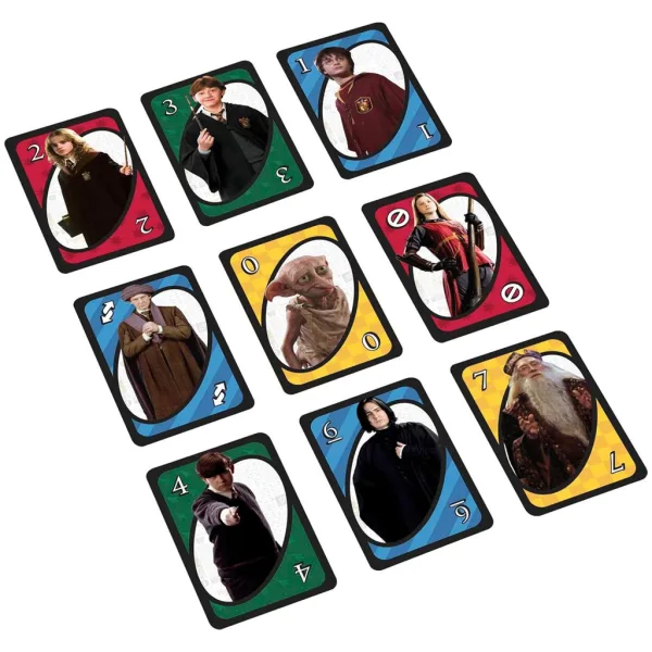 Harry Potter UNO karta - Mattel obrázek 4