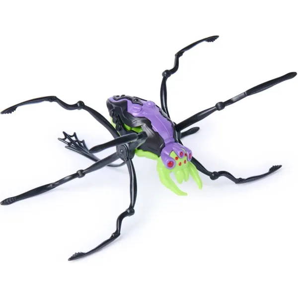 Hex Bots: Skitter Bot interaktivní robotický pavouk – zeleno-fialový - Spin Master obrázek 3