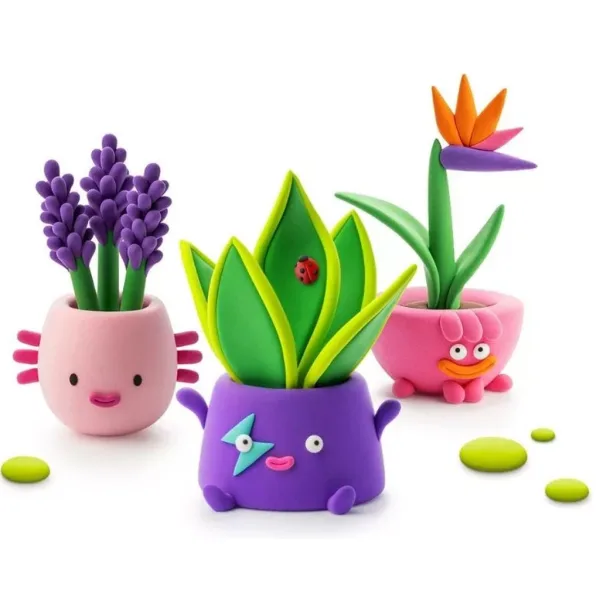 Hey Clay: Plant Folks figurky z rostlin – sada 15 ks obrázek 3