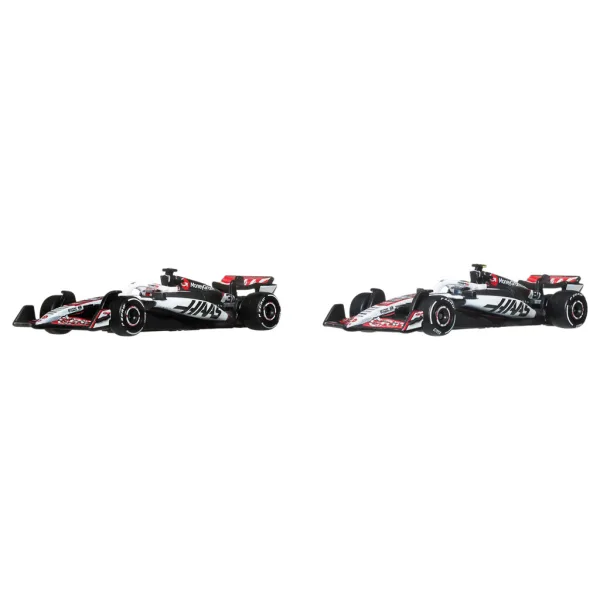 Hot Wheels F1 Autíčko 2-balení - Haas: Ocon + Bearman - Mattel obrázek 2