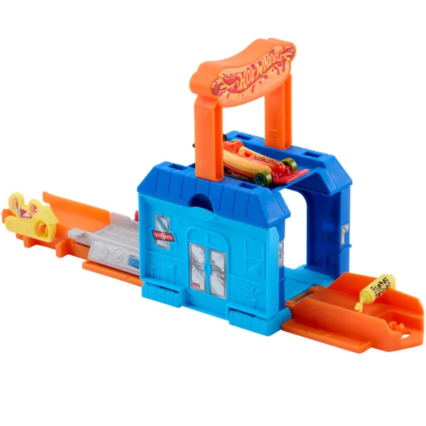 Hot Wheels: Město Dine & Go auto restaurace základní dráha – Mattel obrázek 5