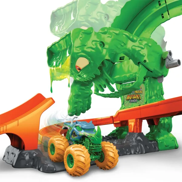 Hot Wheels Monster Trucks Slizký monster Chaos dráha - Mattel obrázek 5
