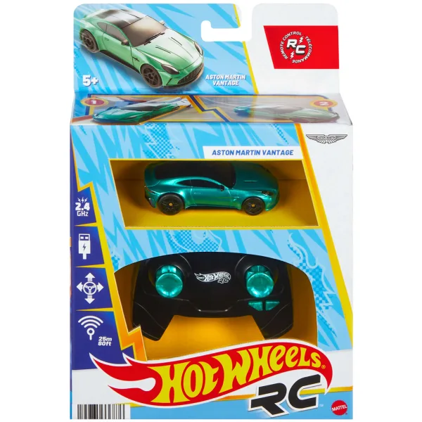 Hot Wheels RC Aston Martin Vantage dálkově ovládané autíčko – Mattel obrázek 1