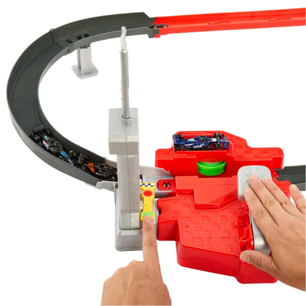 Hot Wheels: Sada závodní dráhy Formule 1 Sprint – Mattel obrázek 4