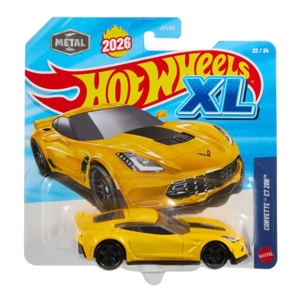Hot Wheels XL: Corvette C7 Z06 autíčko 1/43 - Mattel obrázek 1