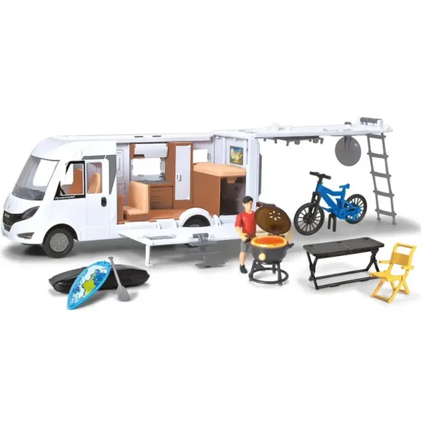 Hymer Camping Van obytný vůz s doplňky 30cm - Dickie Toys obrázek 4
