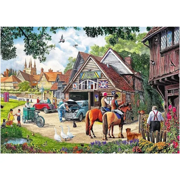 Idylický život 2x500ks puzzle - Trefl obrázek 2