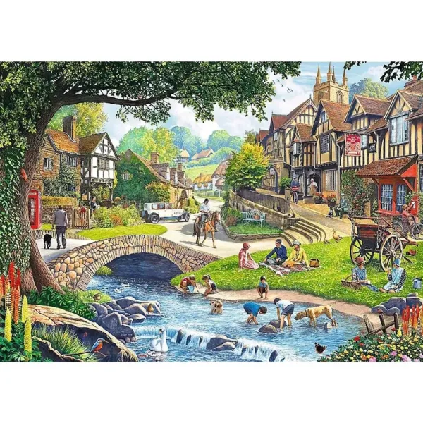 Idylický život 2x500ks puzzle - Trefl obrázek 3