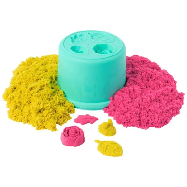 Kinetic Sand: Squish Blossom kouzelný květ písečné modelíny – Spin Master obrázek 3