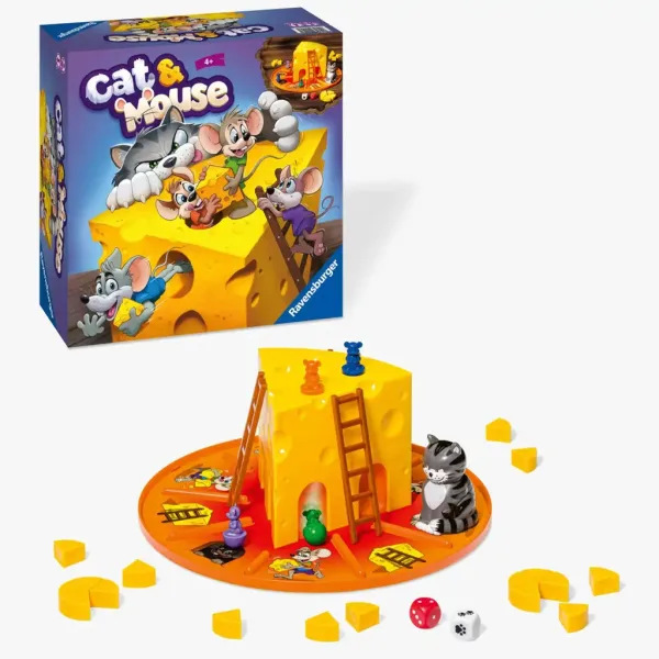 Kočka a myš společenská hra - Ravensburger obrázek 2