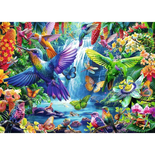 Kolibřík v džungli 1000ks puzzle - Trefl obrázek 2