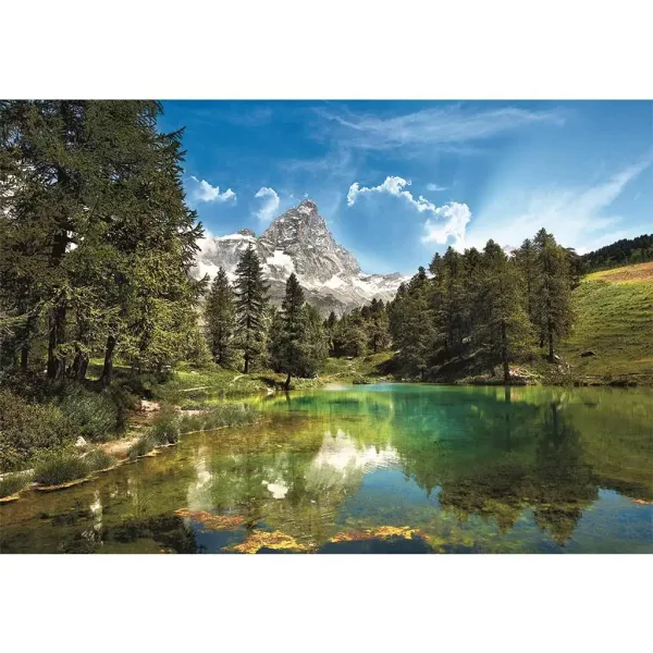 Nebesky modré jezero 1500ks HQC puzzle 84,5x59,5cm - Clementoni obrázek 2