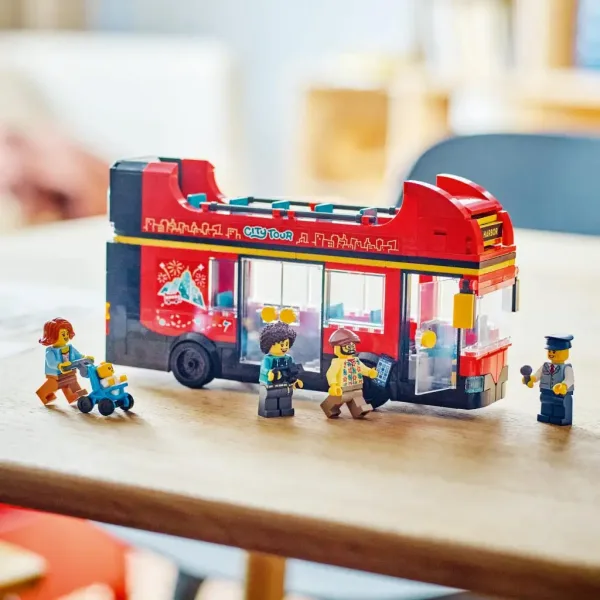 LEGO® City: Červený patrový turistický autobus (60407) obrázek 5