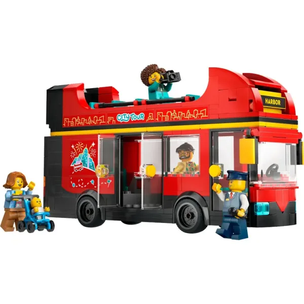 LEGO® City: Červený patrový turistický autobus (60407) obrázek 6