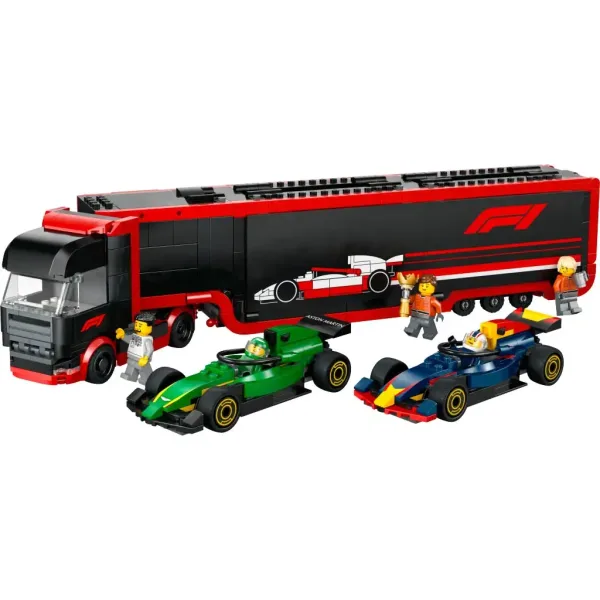 LEGO® City: F1® nákladní auto s vozy RB20 a AMR24 F1® (60445) obrázek 2