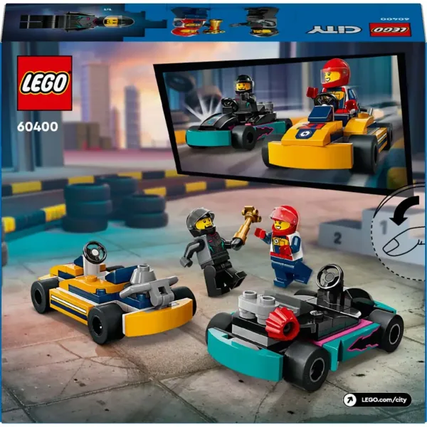 LEGO® City: Gokarty a závodní piloti (60400) obrázek 2